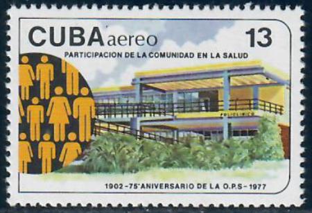 Куба 75-летие Панамериканской организации здравоохранения ** 1977